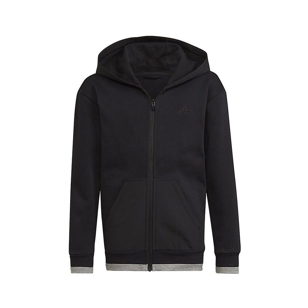 Adidas Fleece Fullzip Hoody JR HN6182 training all year boy