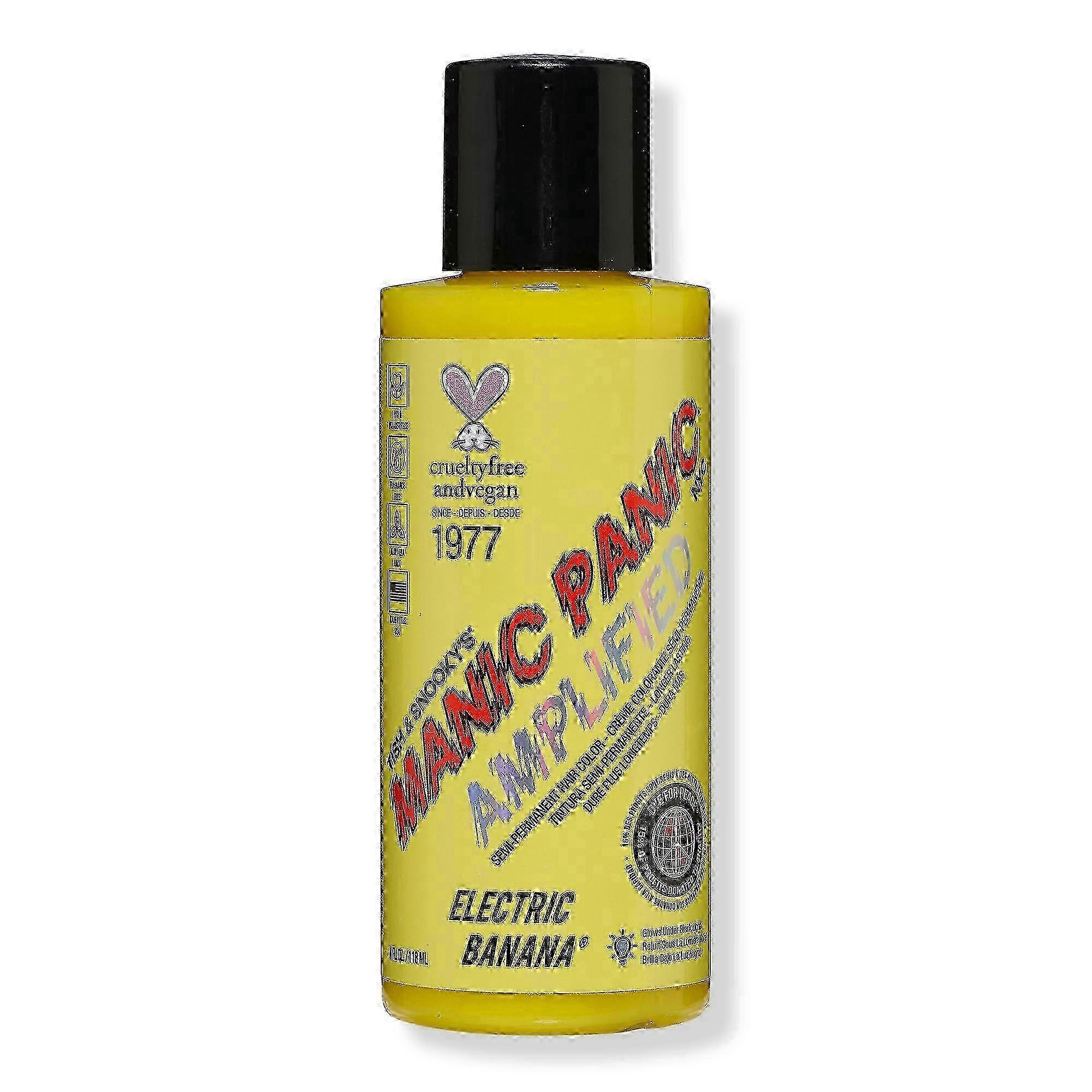 Manic Panic Ενισχυμένο Ημιμόνιμο Χρώμα Μαλλιών, Ηλεκτρική Μπανάνα, 4 Oz