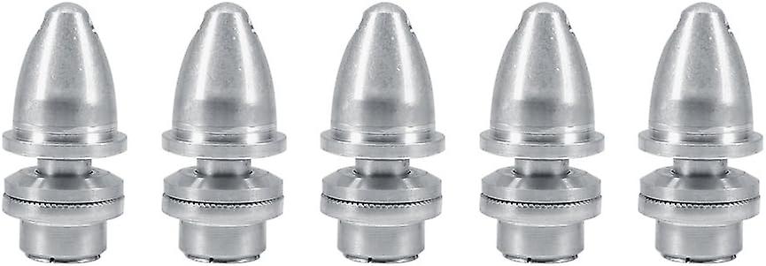 Propeller Adapters 5pcs 5mm Aluminum Bullet Brackets for Brushless RC Motors Compatible with Various Models