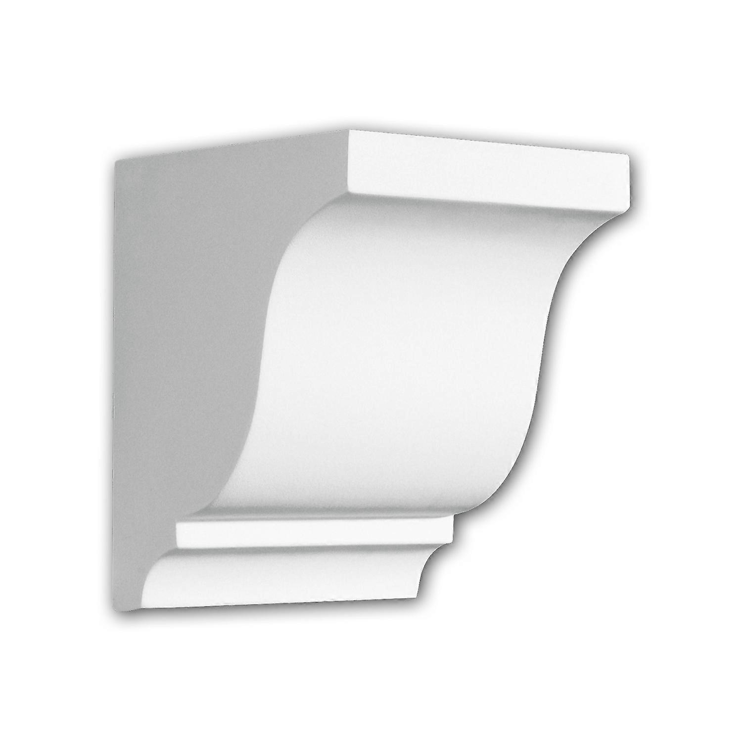 e-Delux GmbH 1 x Console 119003 Profhome blanc Mousse de polyuréthane rigide prétraité léger, solide, indéformable