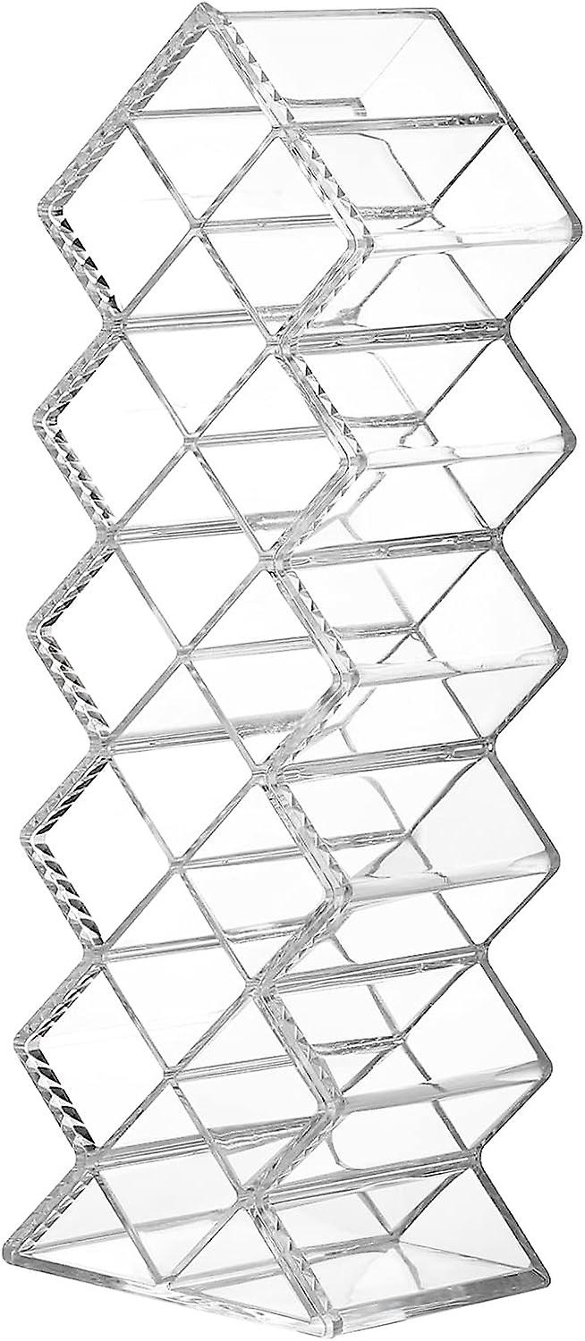 16 Grids Lipsticks Holder - Clear Acrylic Lipgloss Lipstick Organizer and Storage Display Case for Lip Gloss
