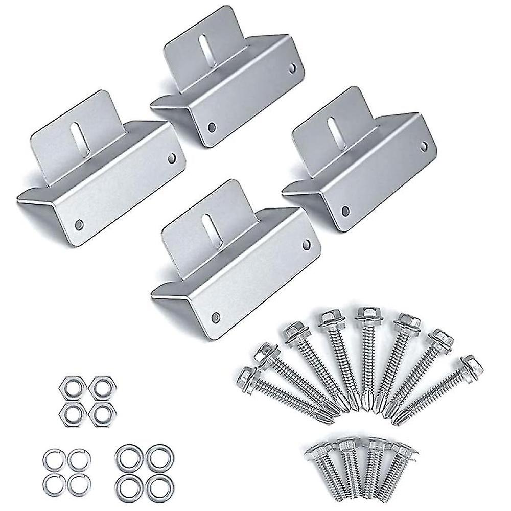 Solar Panel Mounting Brackets,solar Panel Mounting Z Bracket, Rv Solar Panel Mounting Brackets For