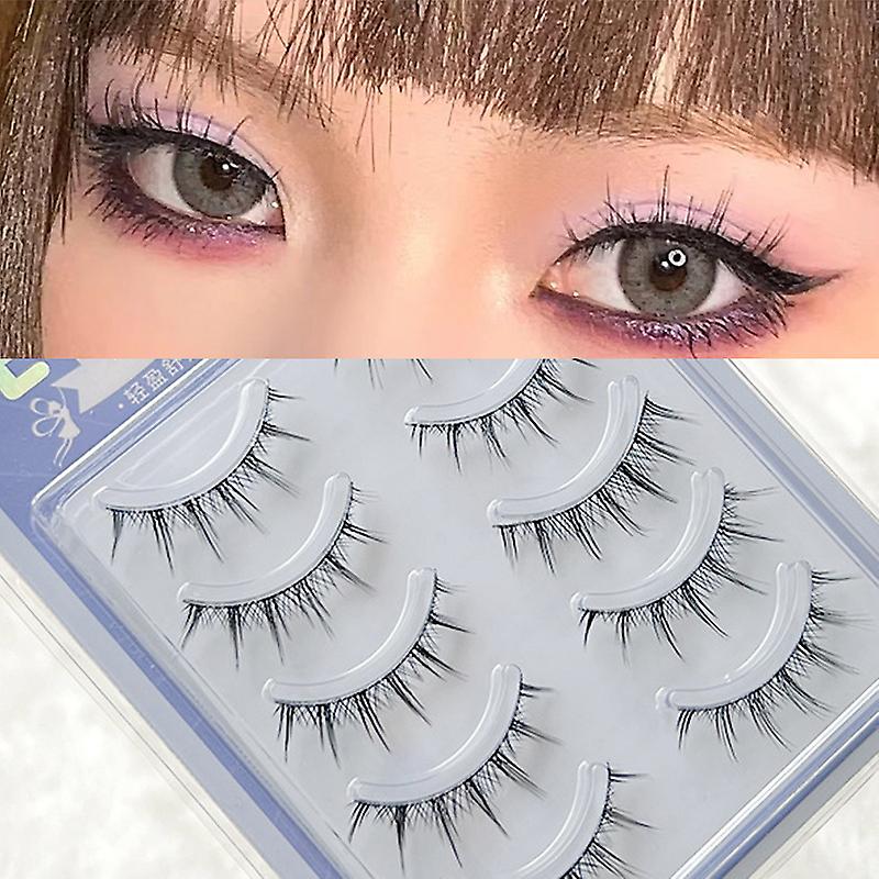 Makeup Curling False Eyelashes Waterproof Oilproof False Eyelashes