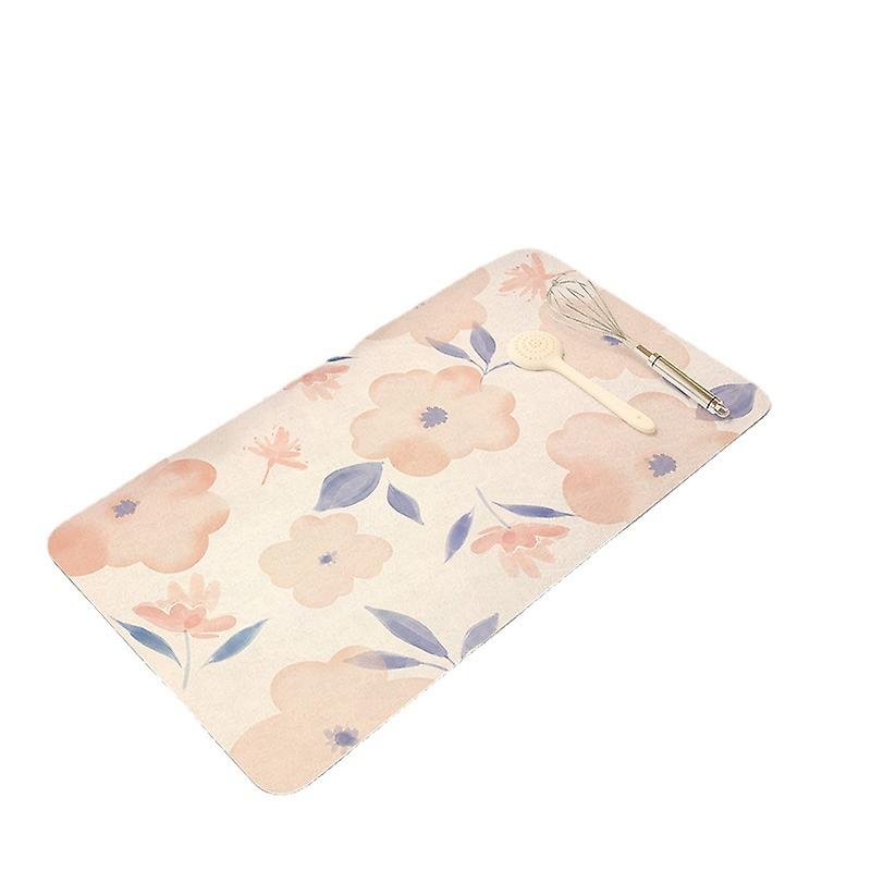 Large Draining Mat for Glasses, Plates, Pans - Sink Mat - Durable, Quick-Drying Protective Mat, 30*40cm