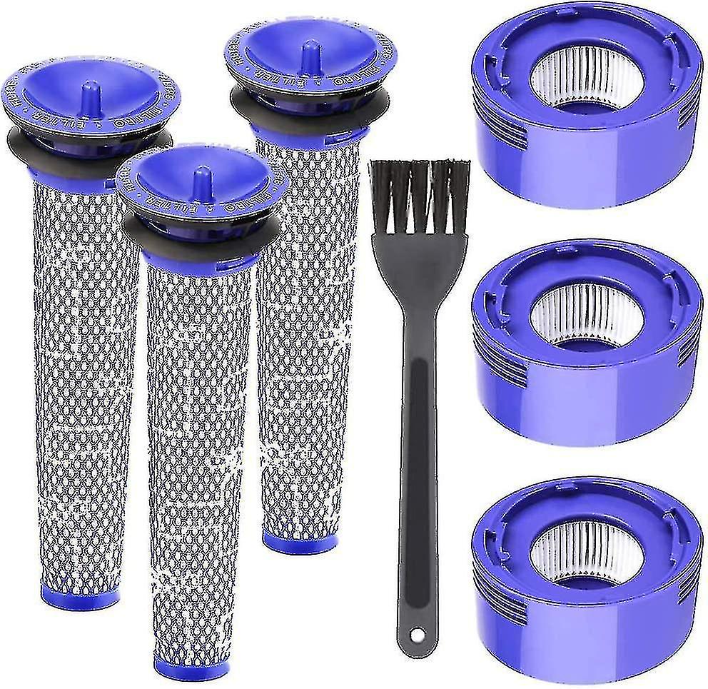 -pack Replacement Filters Compatible With Dyson V7 V8 Series Thsidne Vacuum Cleaners