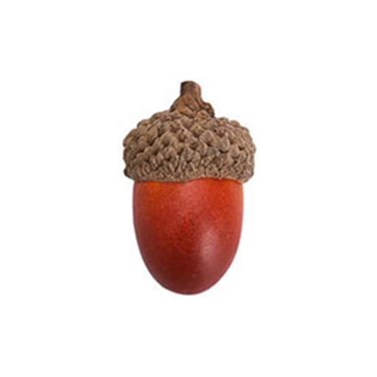 50Pcs/Set 3cm Artificial Acorns DIY Foam Halloween Christmas Table Decoration Fake Nuts Models