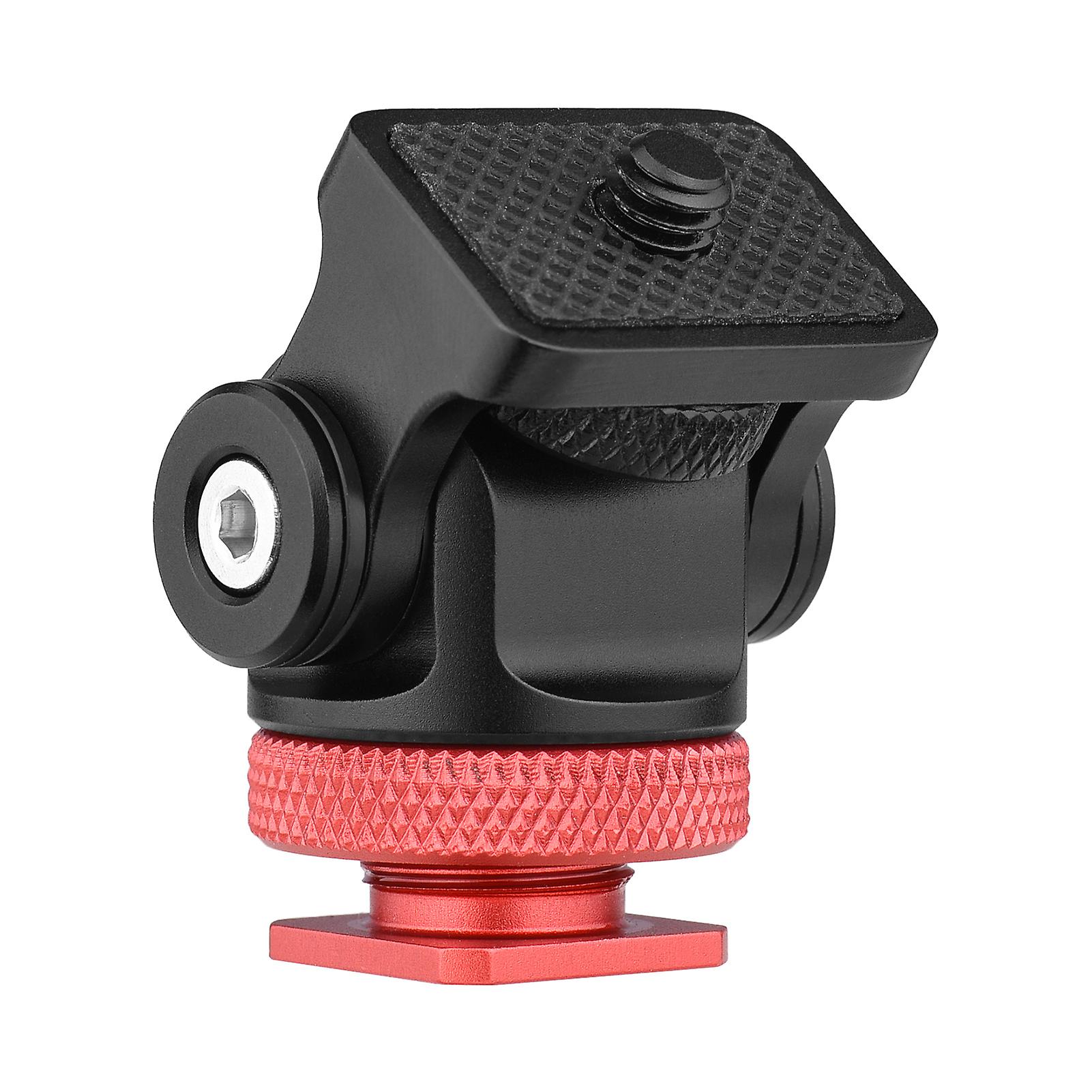 360 Rotatable Camera Monitor Cold Shoe Mount Adapter Head