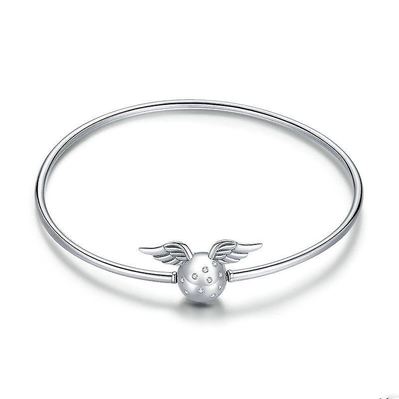 Bracelet Elf Wings Zircon Sterling Silver