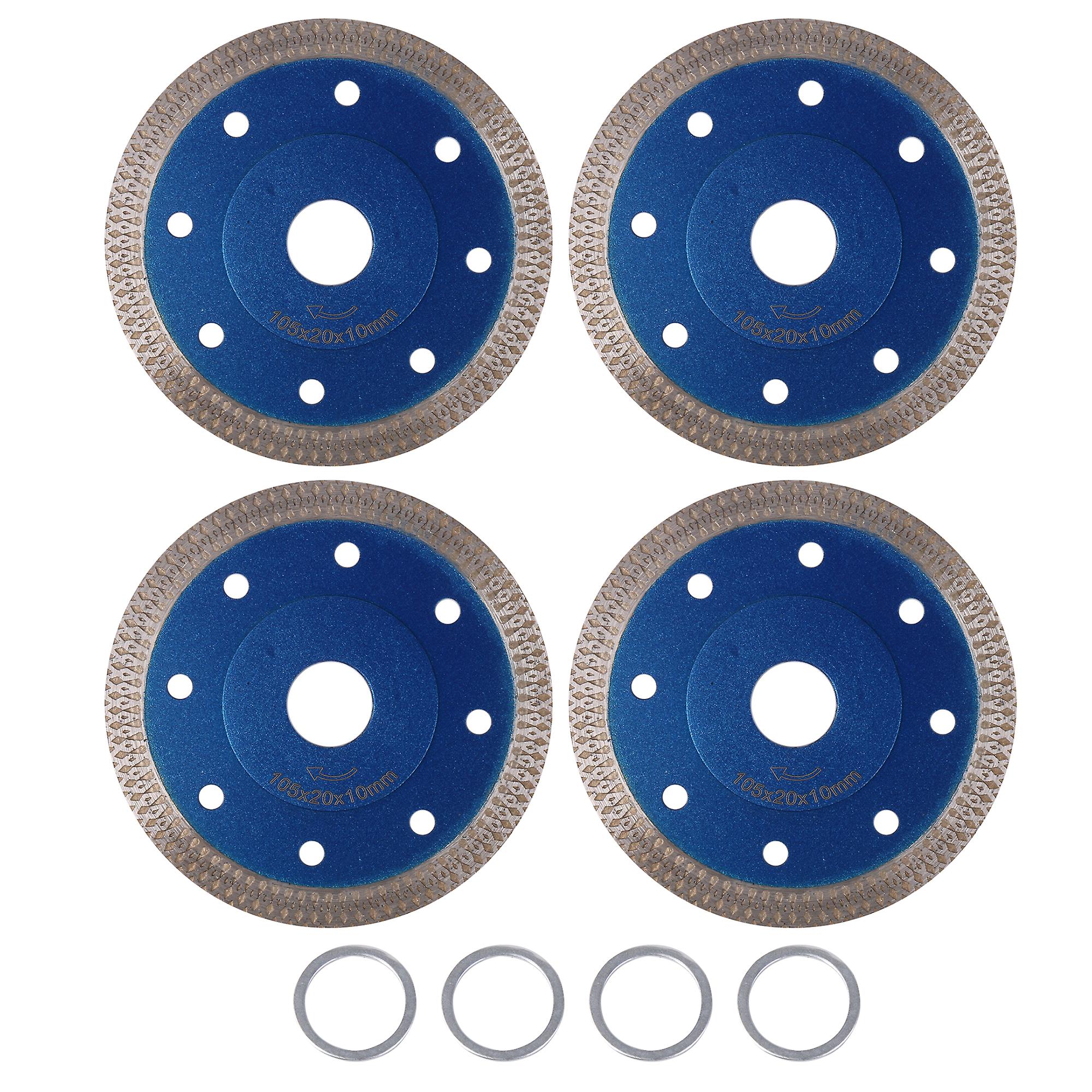 4Pcs Diamond Grinding Wheel 4 Inch Diameter for Granite Marble Tiles