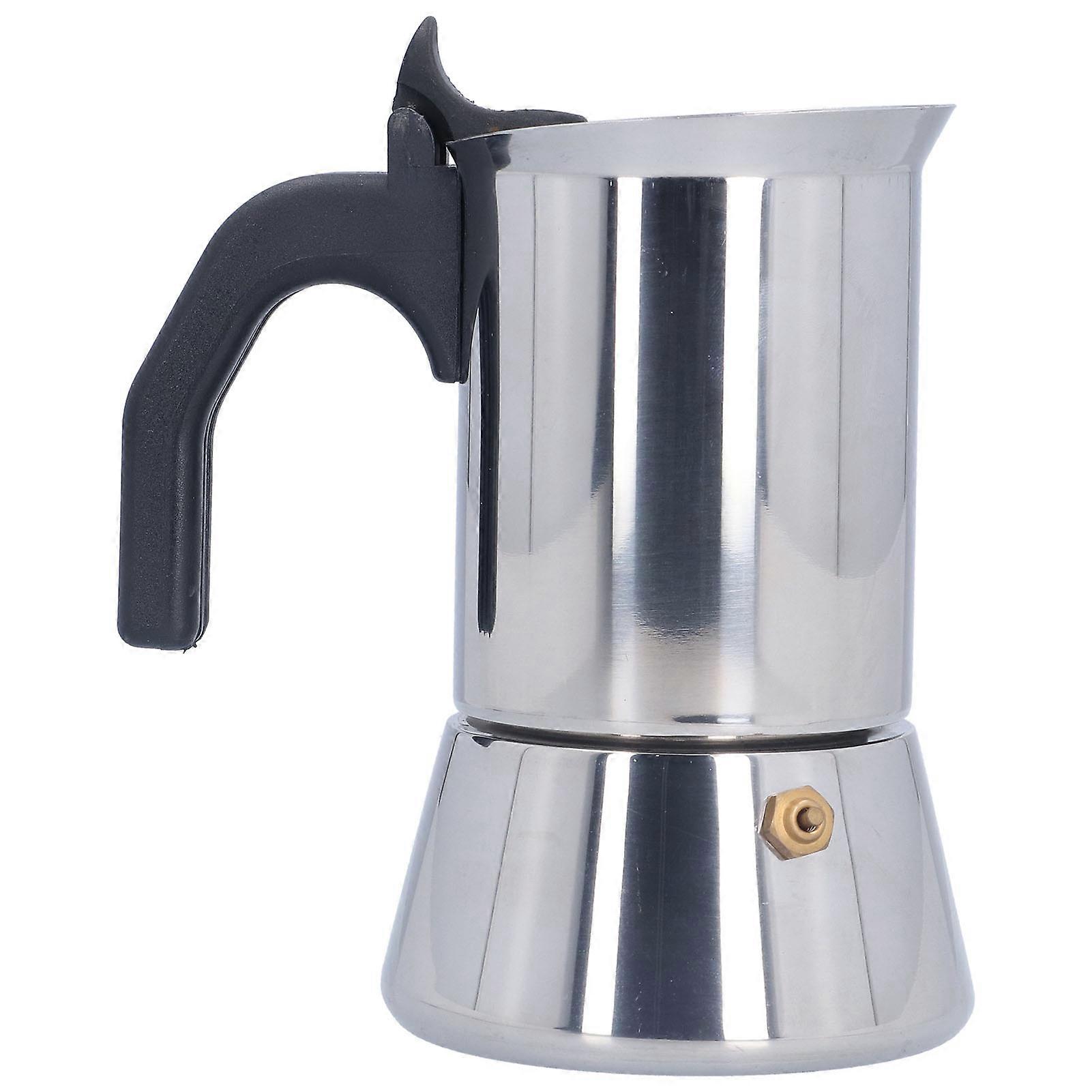Thick Stainless Steel Moka Pot Coffee Maker Pour Over Coffee Pot for Home Appliances