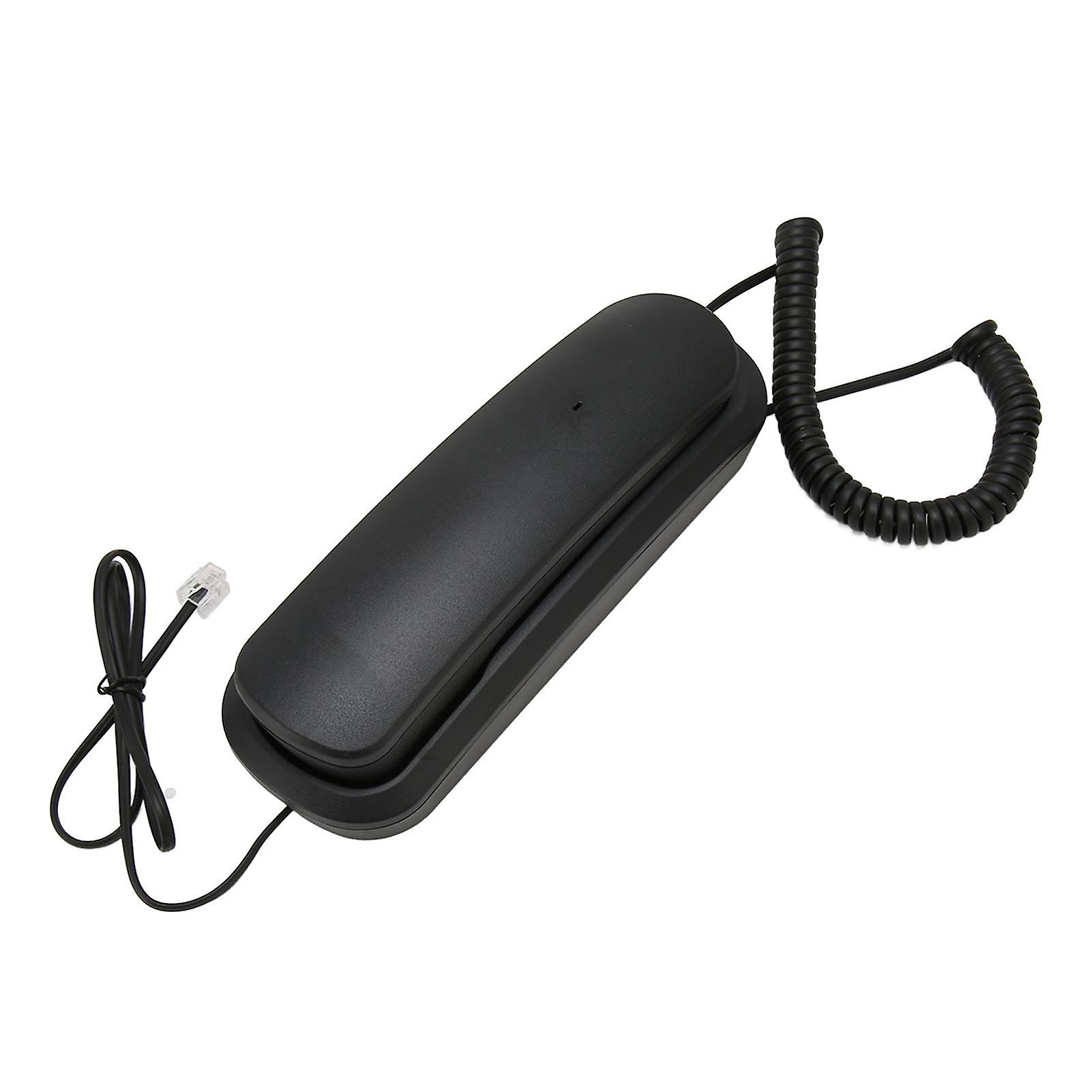 Retro Wall Telephone - Clear Sound, Mute Function, Redial, for Home & Office Use