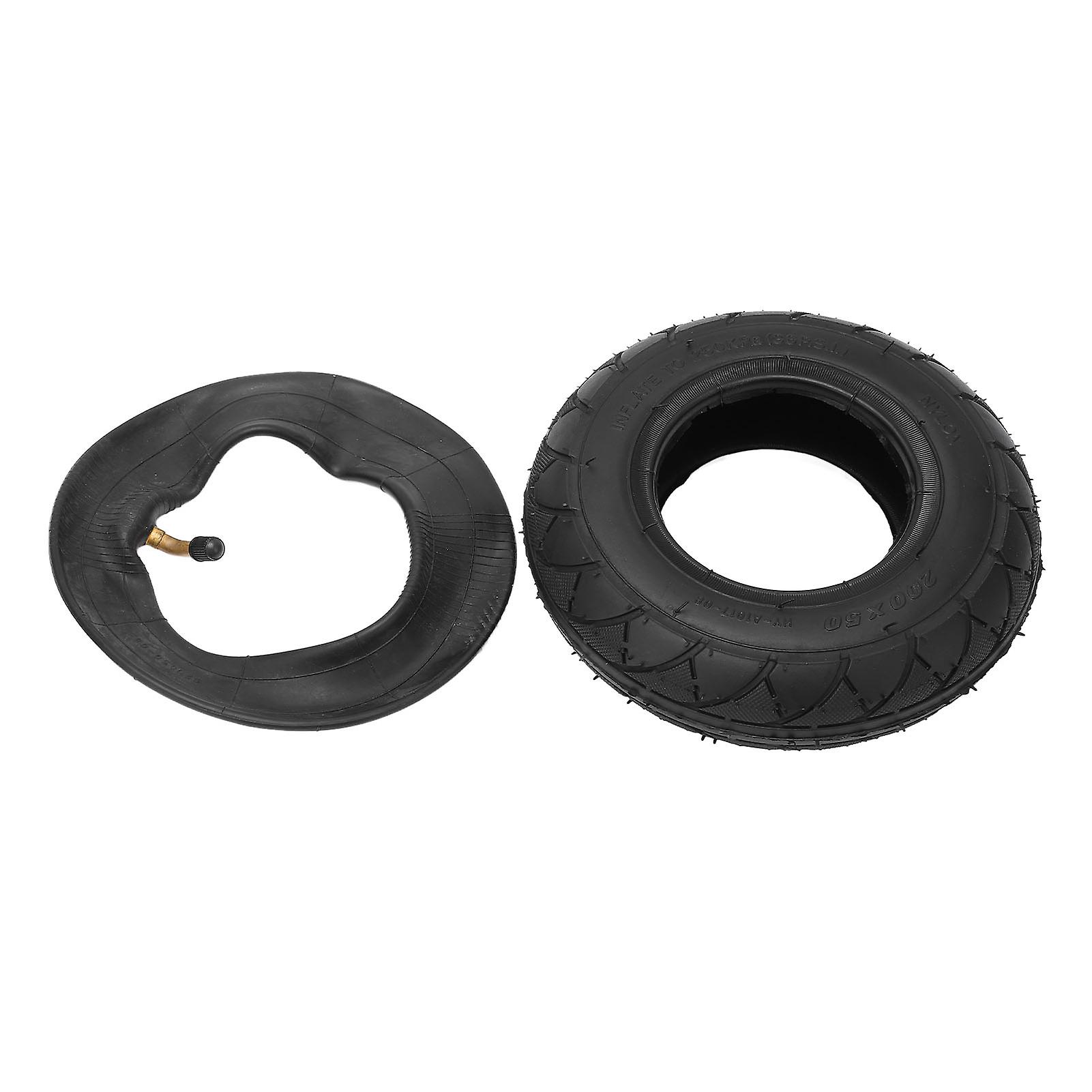 Inflatable tires with inner tubes and replaceable for electric scooters