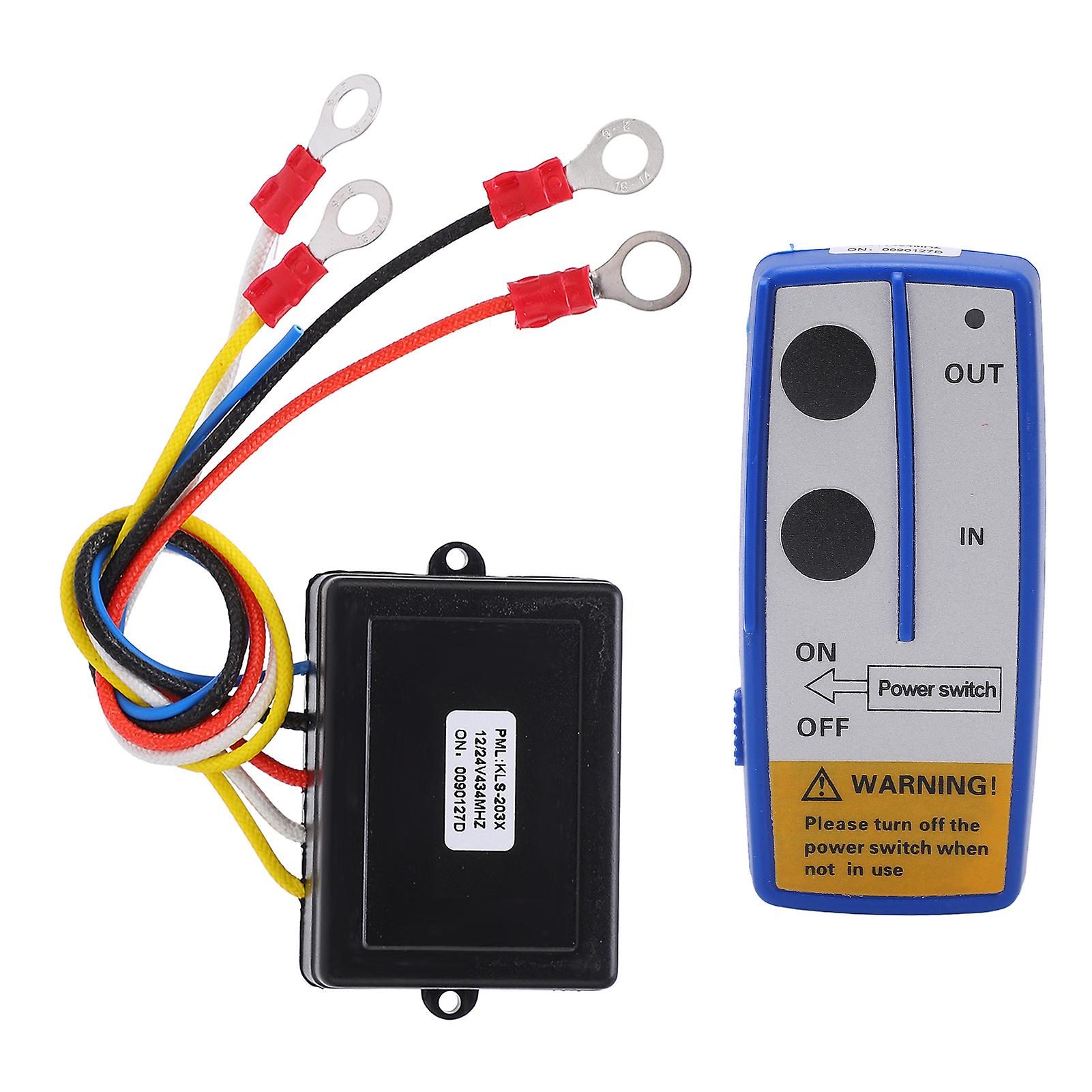 Winch, Remote Control, Switch, Kit, Receiver