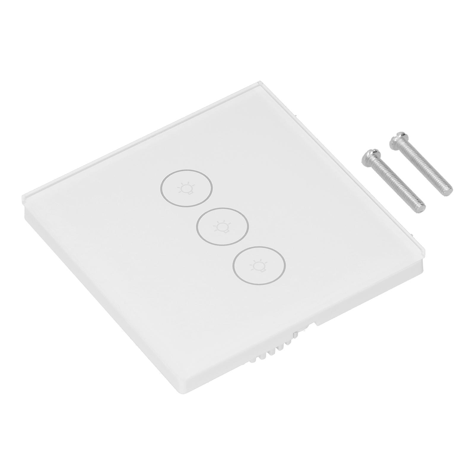 WIFI Smart Control Remote APP Voice Control Touch Control Fan Light Switch for Google Home 100‑240V