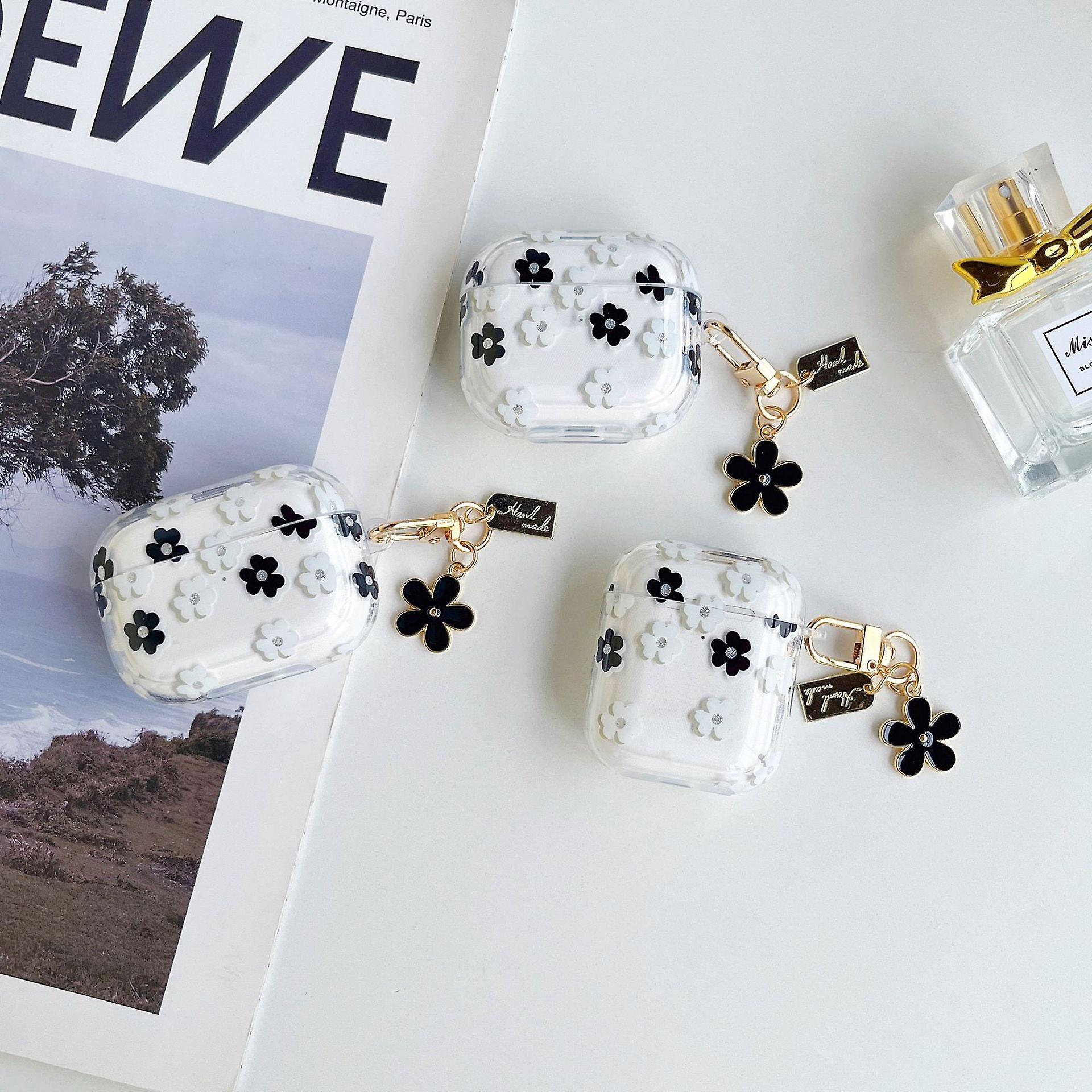 Transparent Printed Earphone Case Protective Case For Airpods 3 Case Apple 4 Bluetooth Headset Protective Case