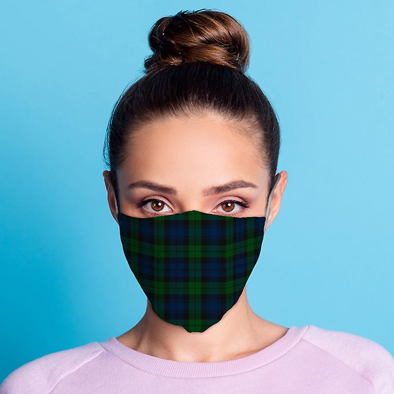 Tartan Reusable Face Covering - Large X 1 Pack