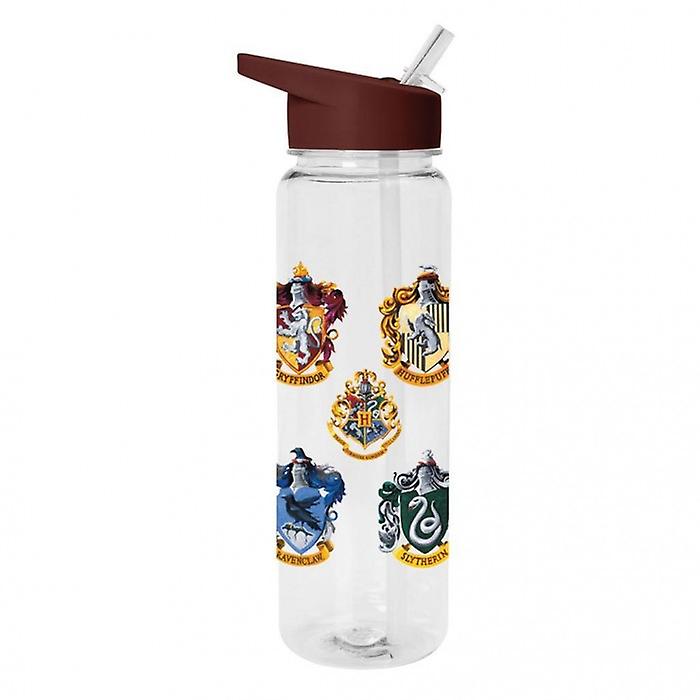 Harry Potter Hogwarts Crest plast vattenflaska