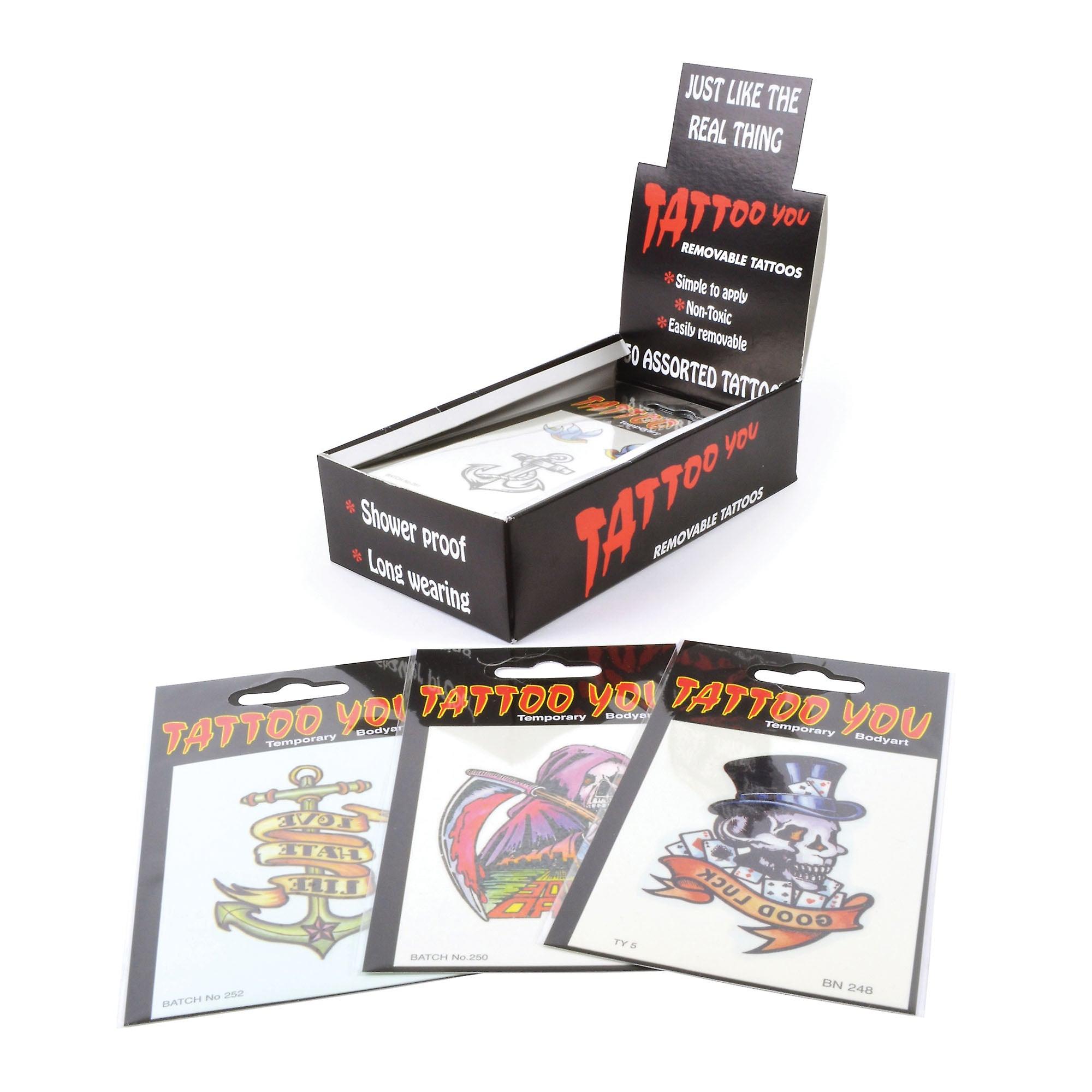 Tattoos Assorted Designs General Jokes Unisex Packet Gj201
