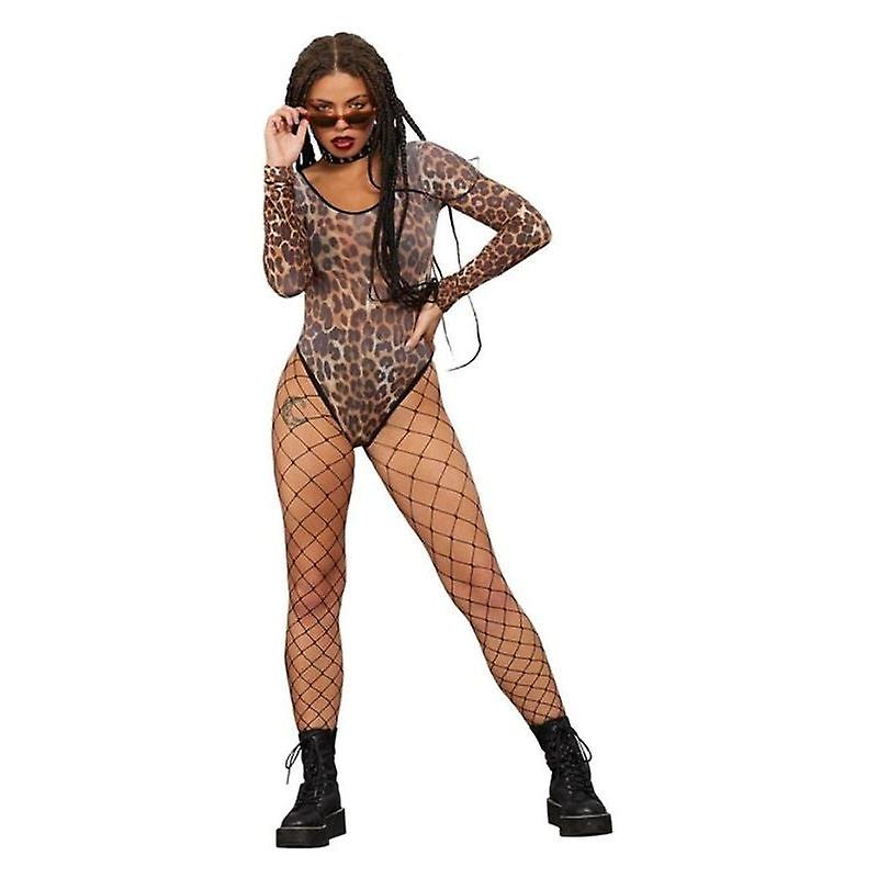 Fever Cheetah High Rise Bodysuit 73005