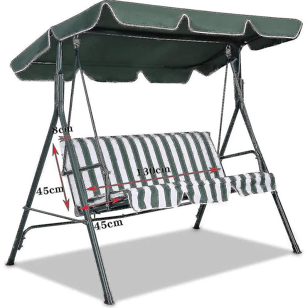 New 210d Replacement Canopy For Garden Swing Seat Waterproof Swing