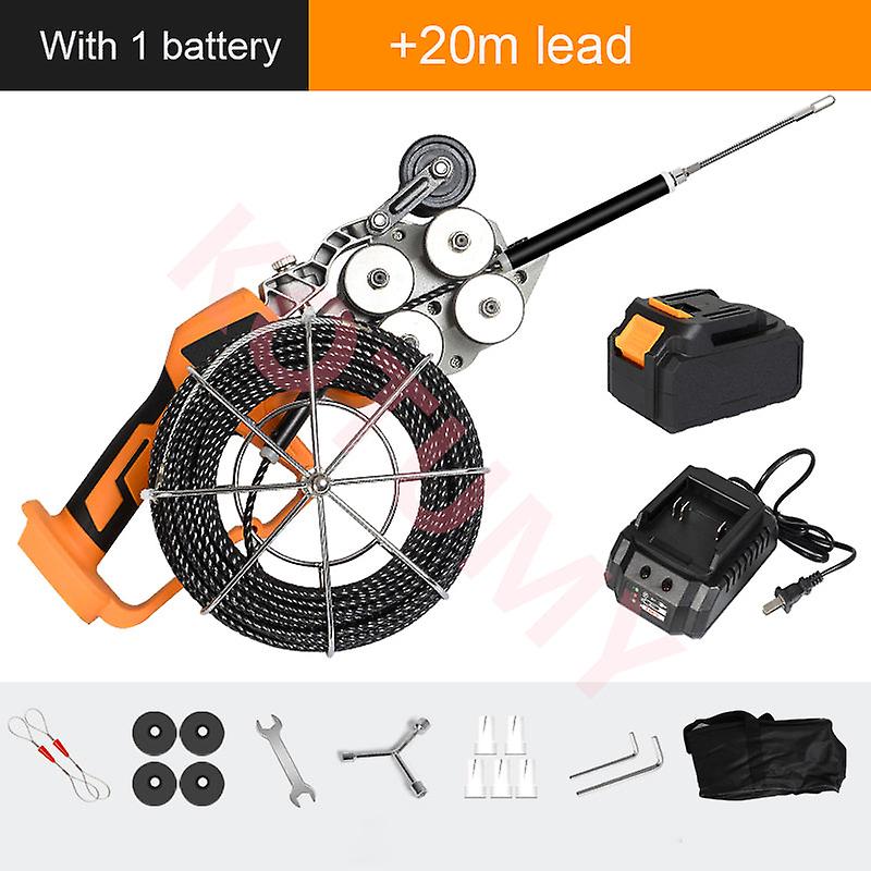 Automatic Electrician Threading Electric Puller Through Wall Electrical Threader Stringing Wire Hine