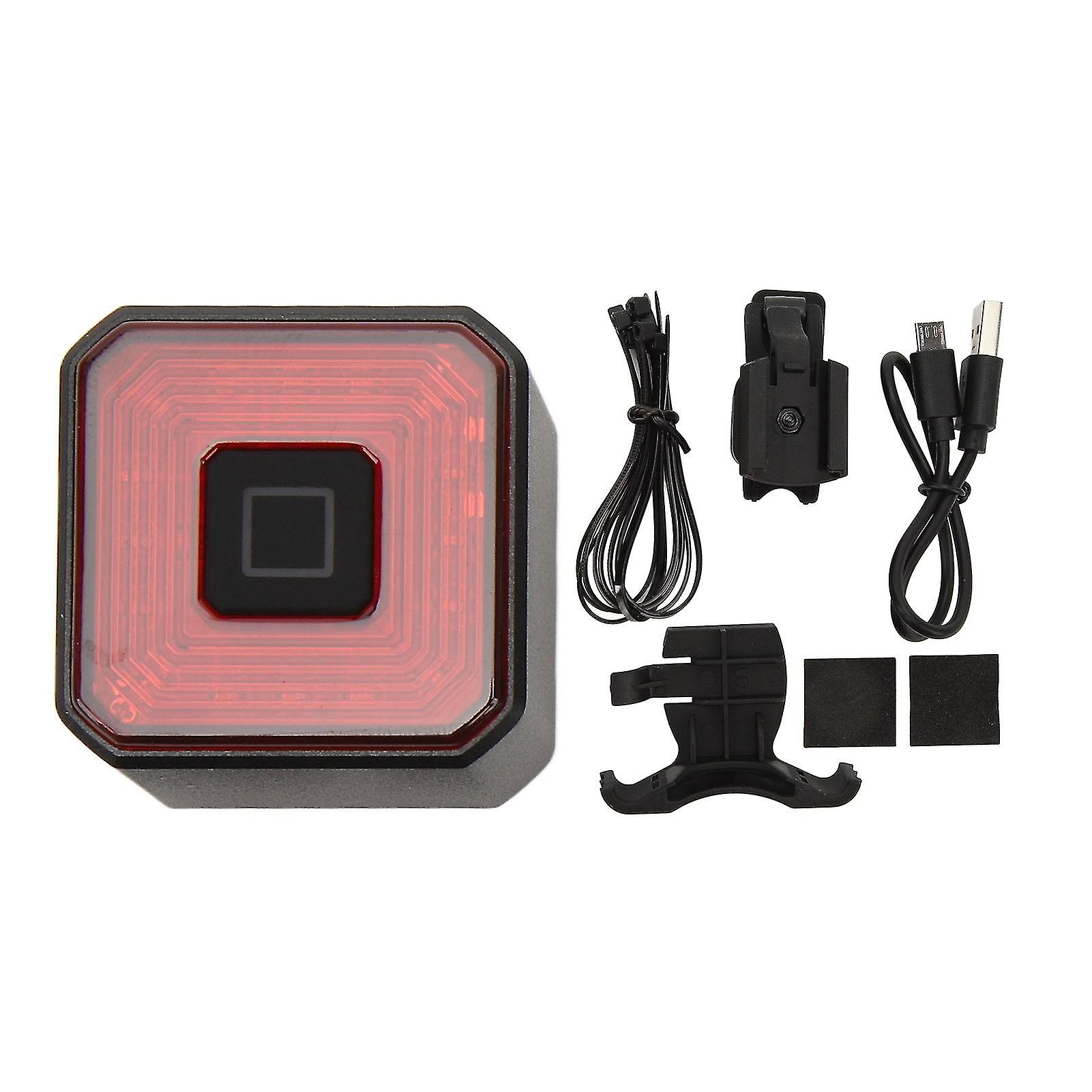 Ultra Bright USB Rechargeable  - 6 Modes Waterproof Red LED Warning Back Light for Cycling