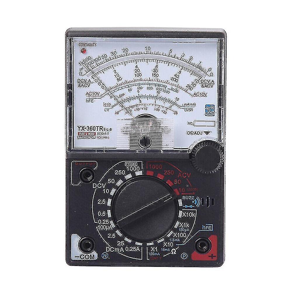 Dc & AC Yx-360tr Analoge Meter Multimeter Multitester Zekering Diode Bescherming