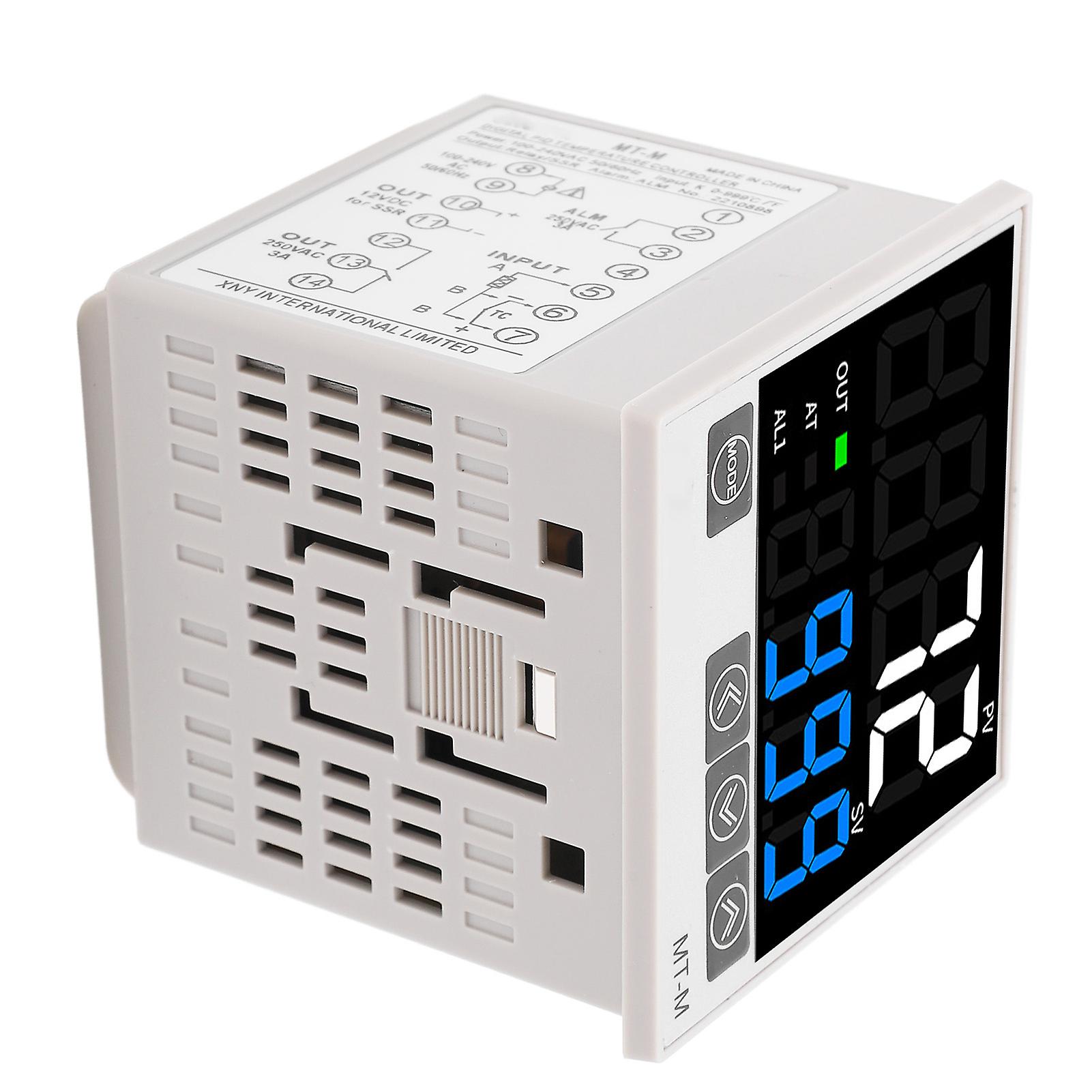 PID Temperatuur Controller Kit Intelligent Digitaal Display Automatische Temperatuurregeling Instrument AC100-240V 72 X 72mm 