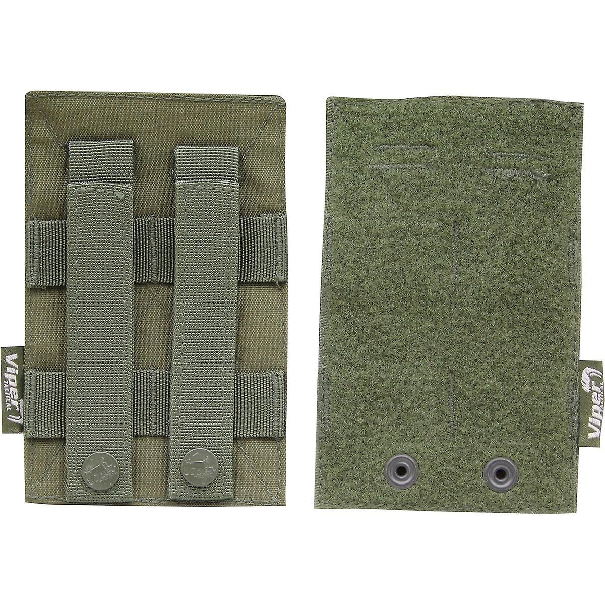 Viper TACTICAL Modular Adjustable Molle Admin Id Patch Flash Panel Green