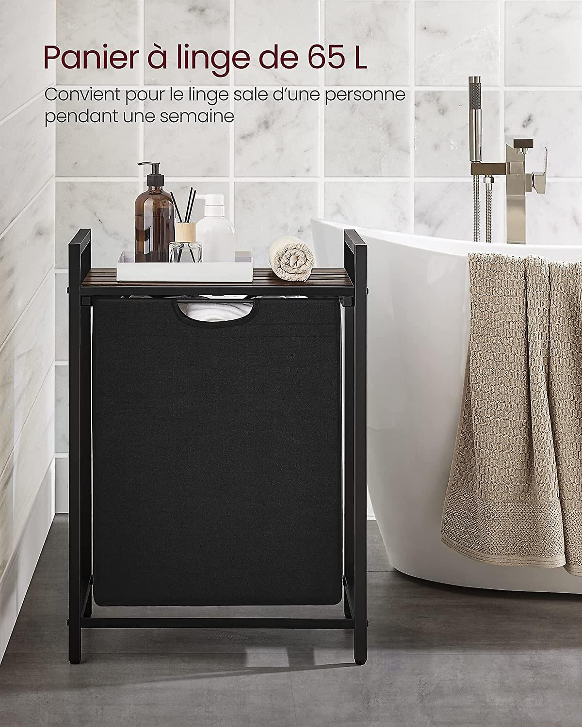 Panier à linge compact de 65 L pour les petits espaces