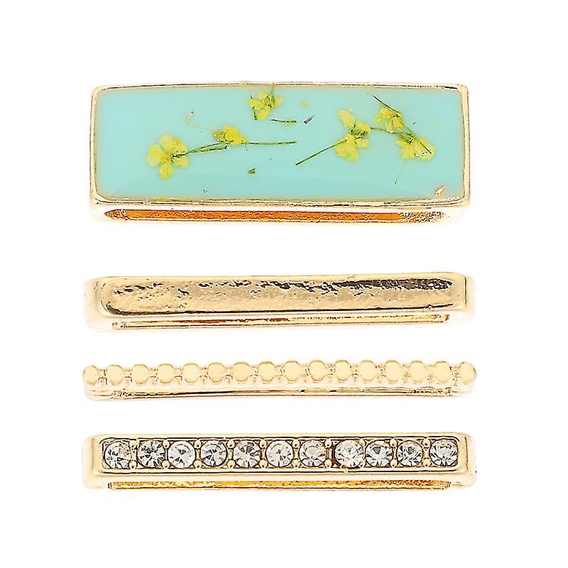 4pcs Silicone Watchstrap Charm