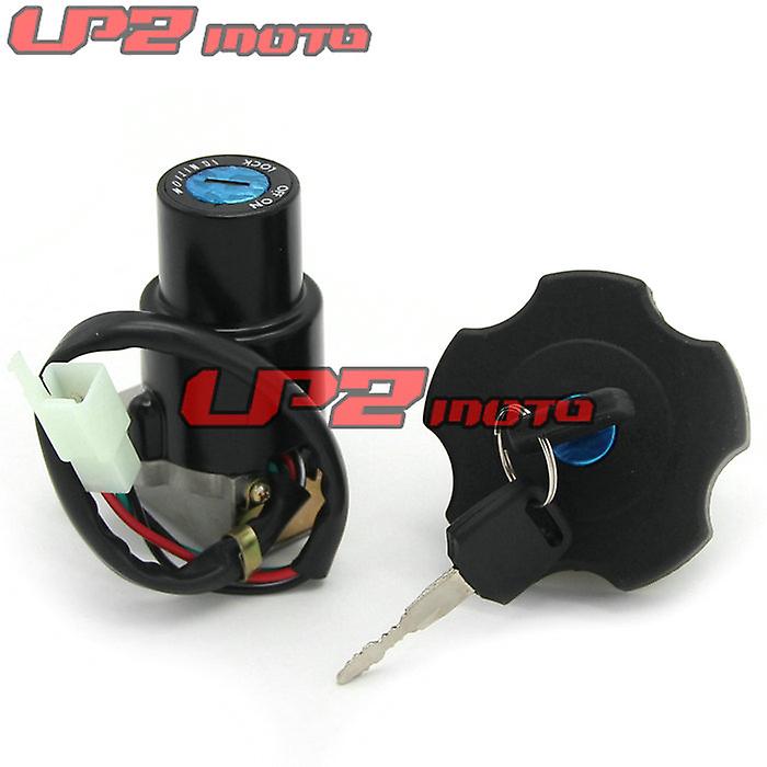 ヤマハXT600 1990-1995電動ドアロック燃料タンクキャップキーフルカーセットロックに適しています