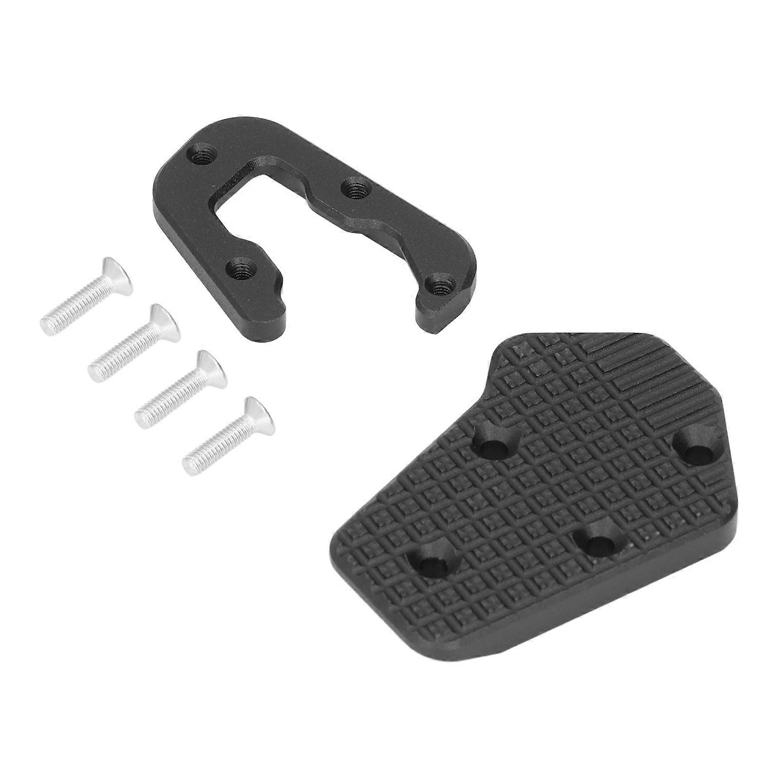 Motorcycle Rear Brake Lever Foot Pedal CNC Aluminum Alloy Enlarge Extension Plate Pad Replacement for F900XR 20202021Black E2U011
