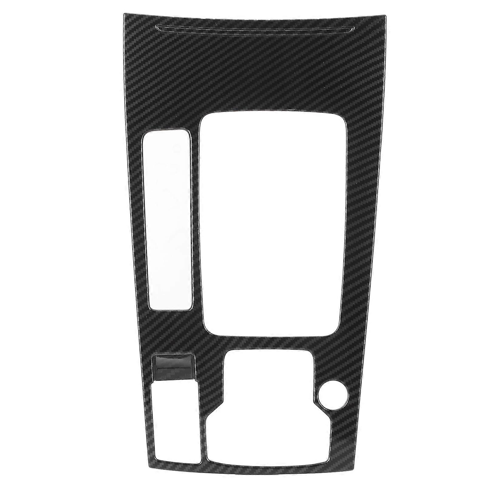 Gear Shift Panel Trim Frame Carbon Fiber Style Interior Decor Fit for Mazda Atenza 2020 E2U911