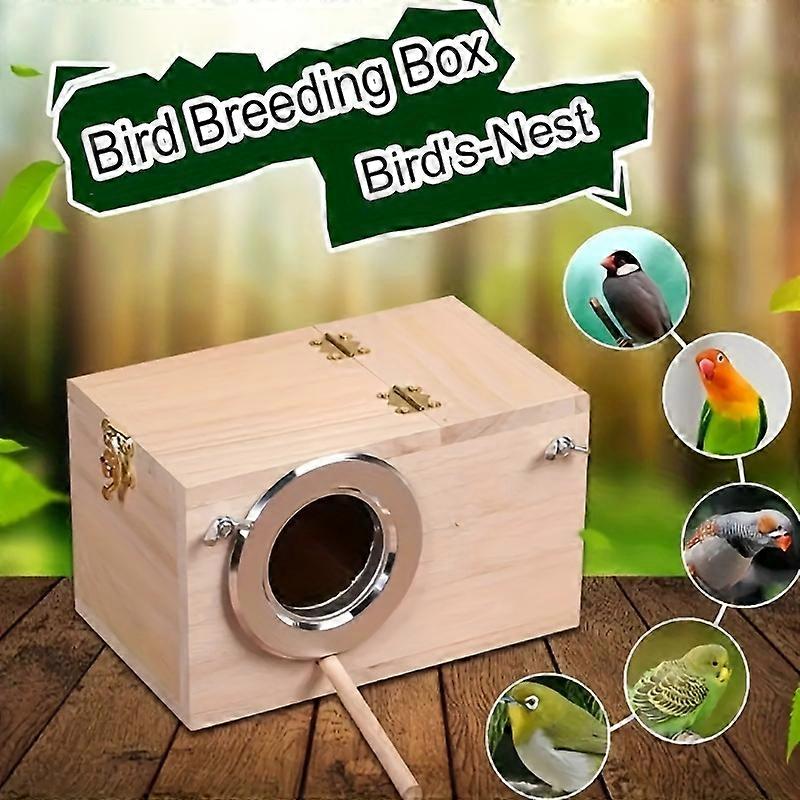 Parrot Breeding Box, Incubation Box, Vertical Bird Nest, Warm Nest Box, Dedicated For Bird Supplies