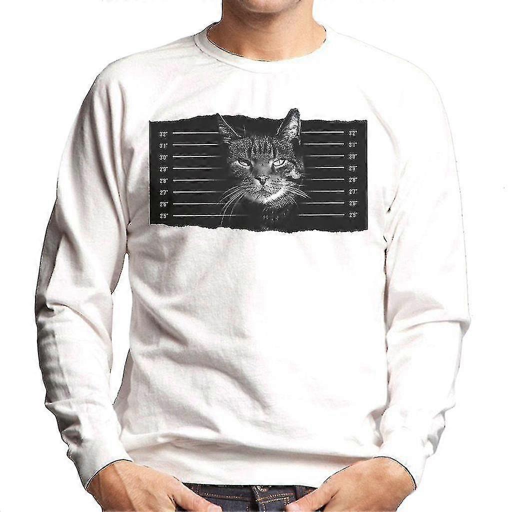 Cat Sweatshirt Mugshot masculine