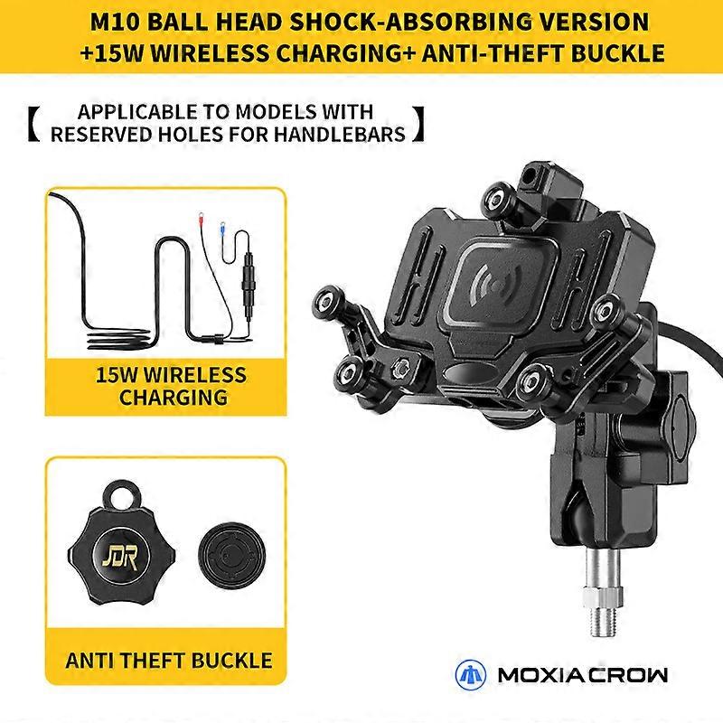 Motorcycle Mobile Phone Holder Wireless Charging For Honda Forza