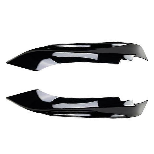 For BMW F32 F33 F36 MP Style Car Front Bumper Lip Spoiler Fog Lamp Grille Trim Cover Side Splitters 4 Series 2014-2020 M-Sport