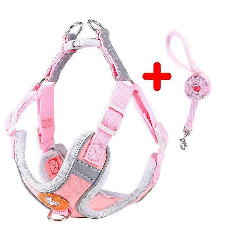 Breathable Dog Harness and Leash Set Pet Dog Harness No Pull Reflective Adjustable Harness Dog For Kitten Puppy Pet Accessories