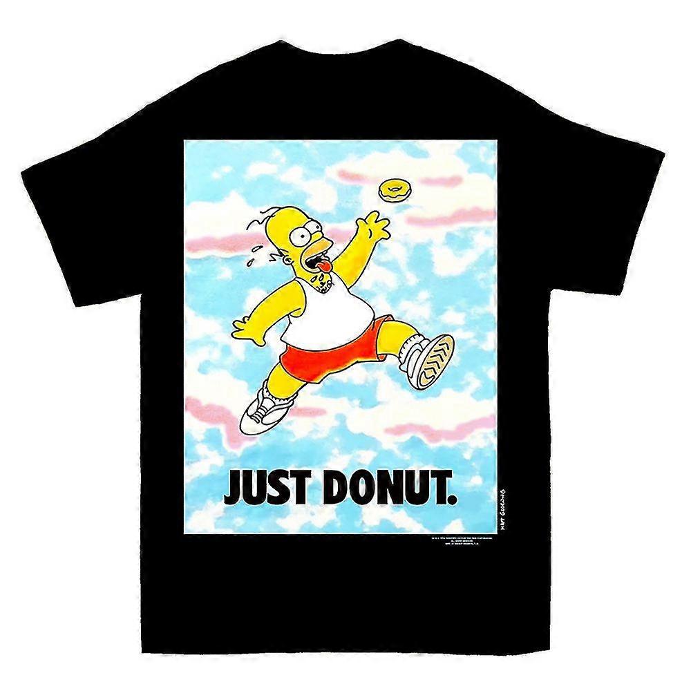 Vintage Homer Simpson Just Donut Tişört
