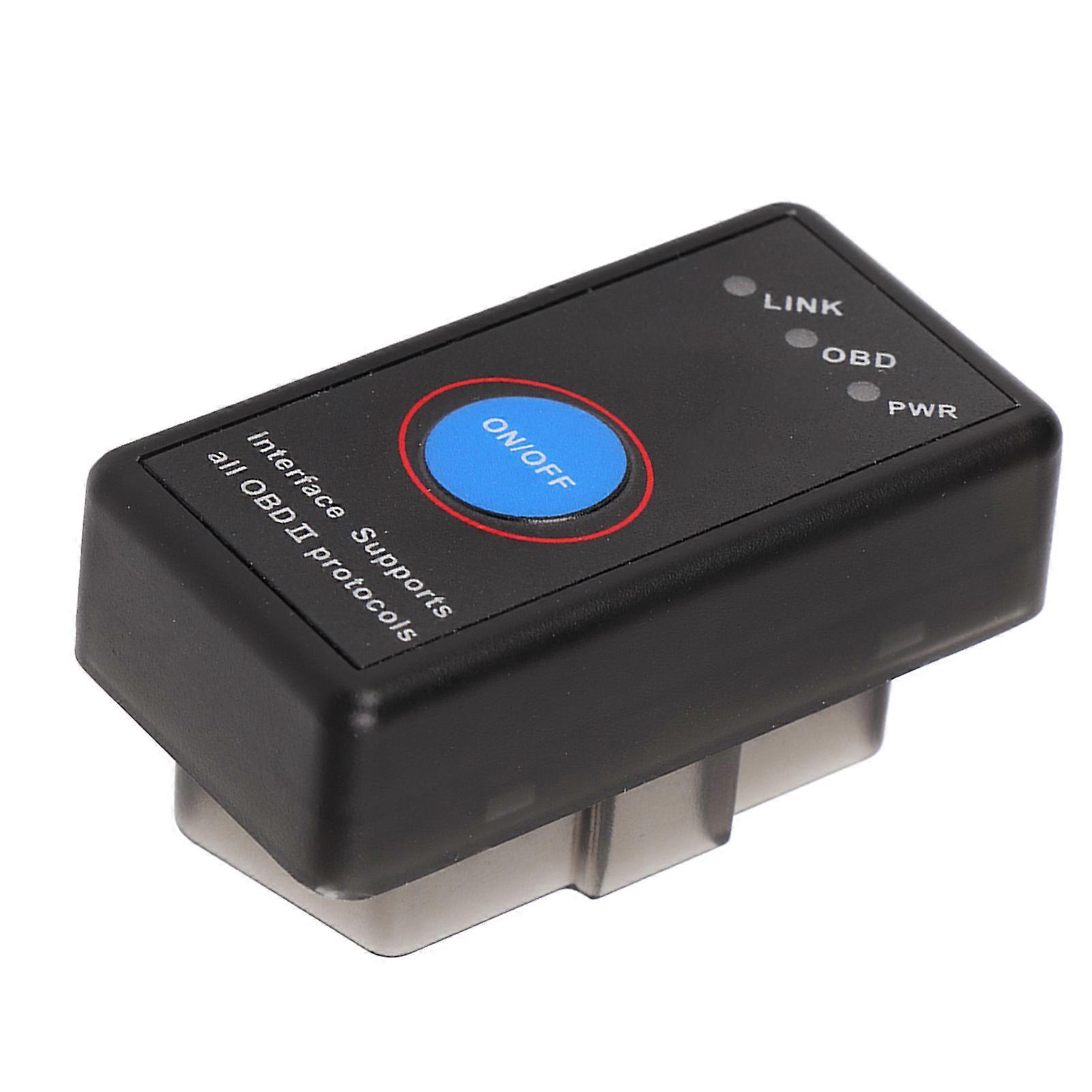 OBDII Diagnostic Scanner Multifunction High Accuracy Bluetooth4.0 Scan Tool for Android 9V?16V YEMAA