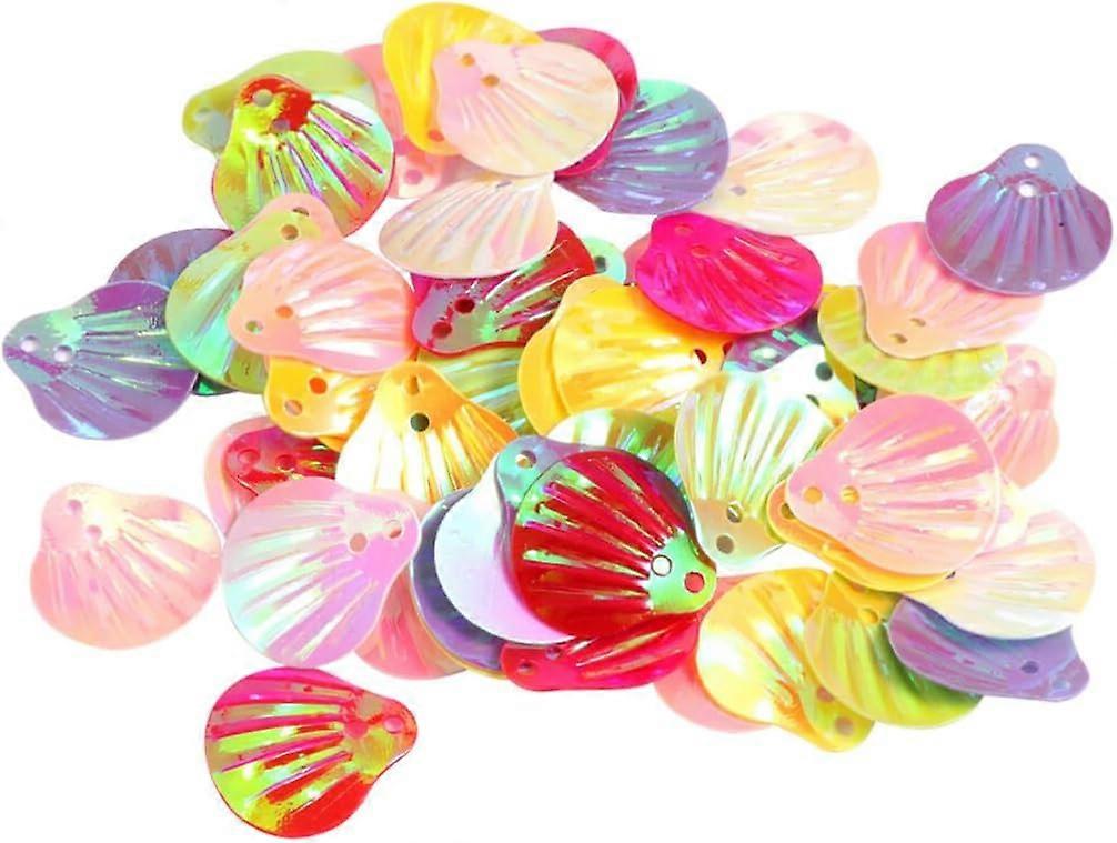20 Gram Small Shell Pattern Glitter Foil Colourful Sequins Table Confetti For Party Decoration