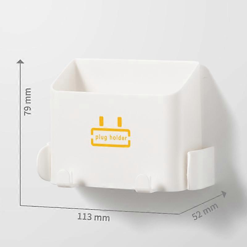 Multifunctional Home Sundries Storage Punchless Box Wall-mounted Mobile Phone Remote Control Organization Colorful Office Gadget