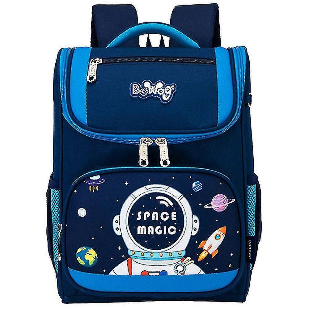 Children's Space Schoolbag Primary School Schoolbag Astronaut Print Cartoon Backpack