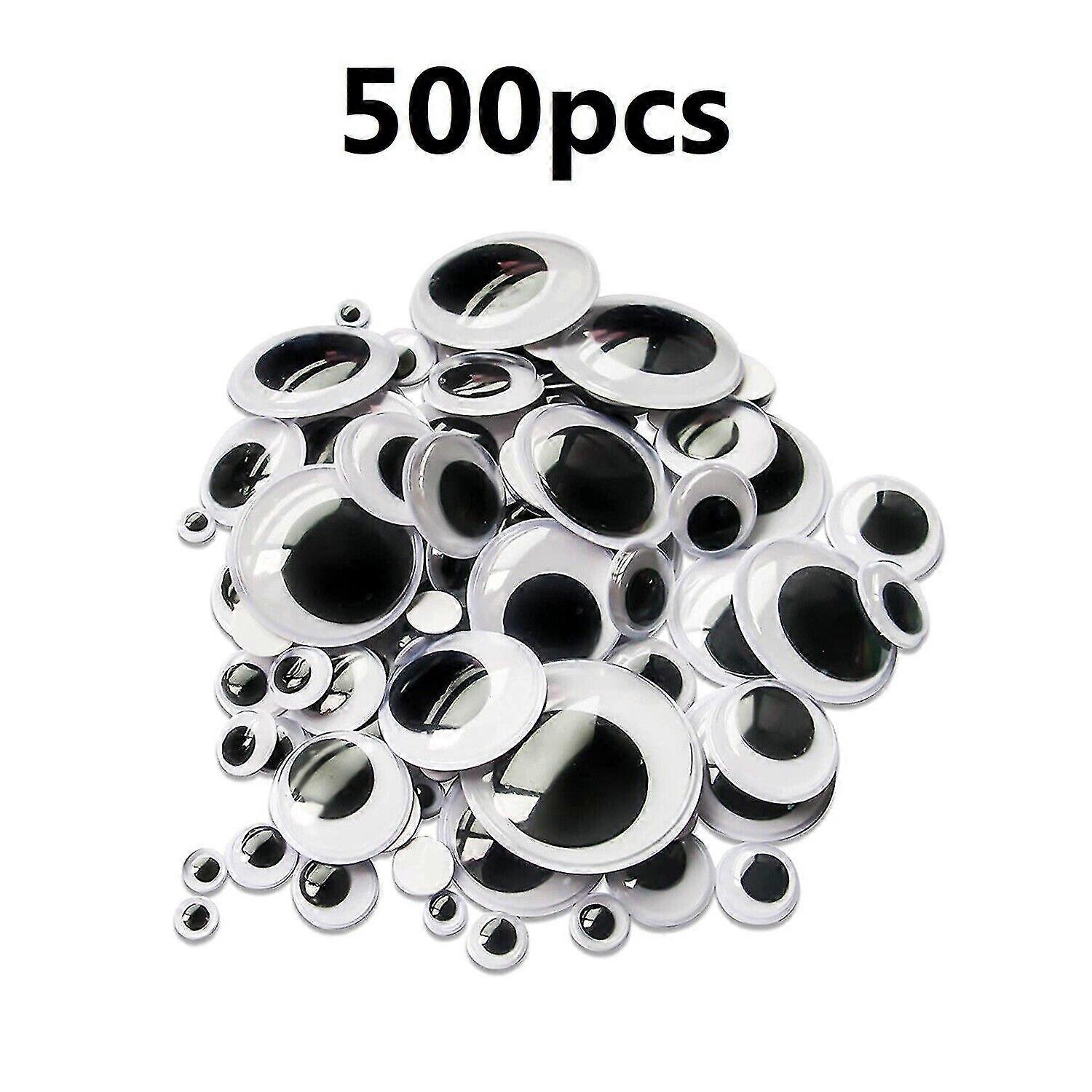 Round Wiggly Wobbly Googly Eyes Sticker