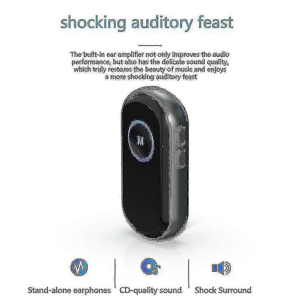 Bluetooth 5.0 Usb Wireless Transmitter Receiver 2in1 Audio Adapter 3.5mm Aux