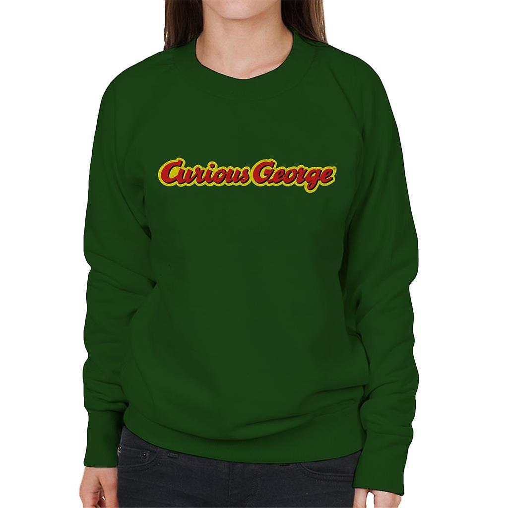 Curious George Classic Logo Women's Sweatshirt