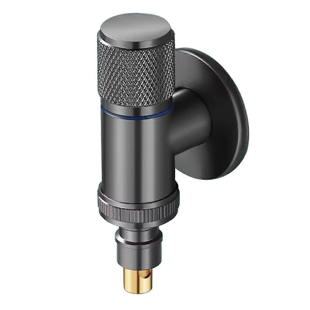 Washing Machine Automatic Water Stop Valve Solid Brass Single Cold Wall Mounted Cold Water Outlet B