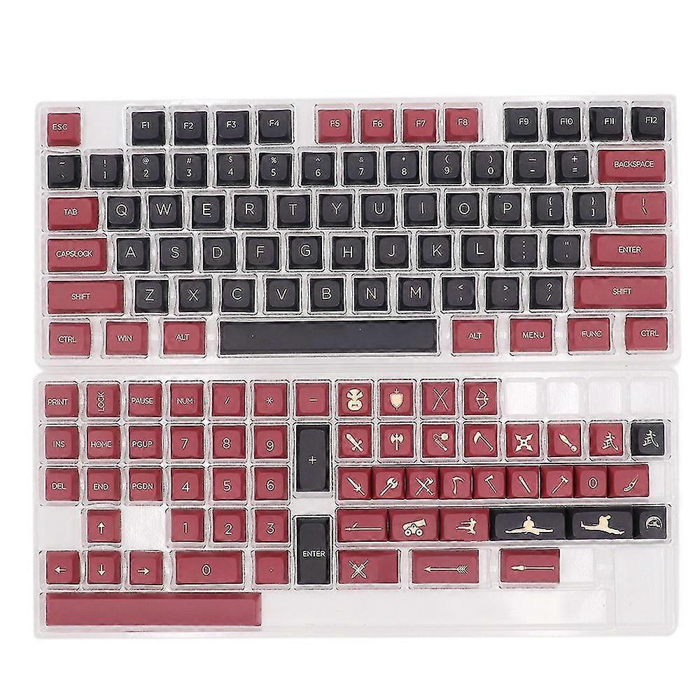 Fonts Pbt Keycap For Wired Usb Mechanical Keyboard 135 Keycaps