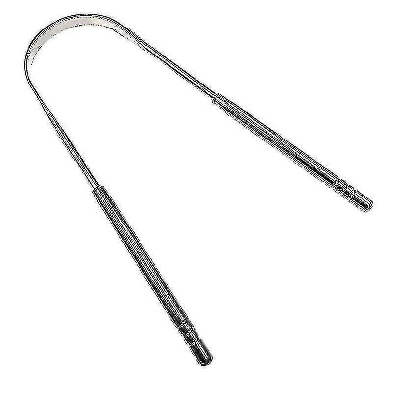 Grattoir à langue, nettoyants pour langue en acier inoxydable éliminent la mauvaise haleine